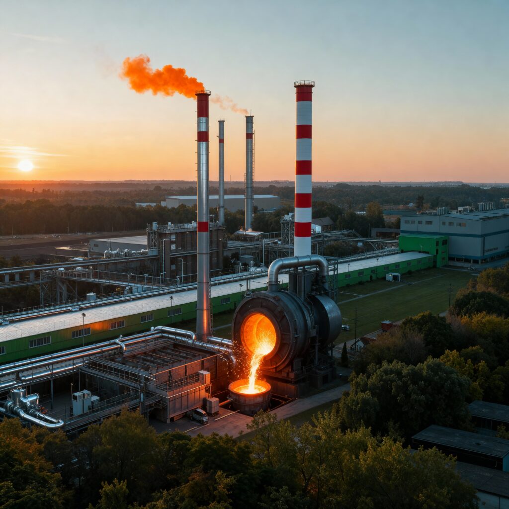 Complete Aluminium Alloy Making Plant